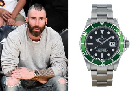 adam levin rolex|is adam levine a franken watch.